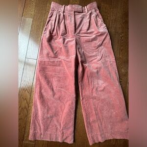 Extra wide leg, high waisted Banana Republic Cords.